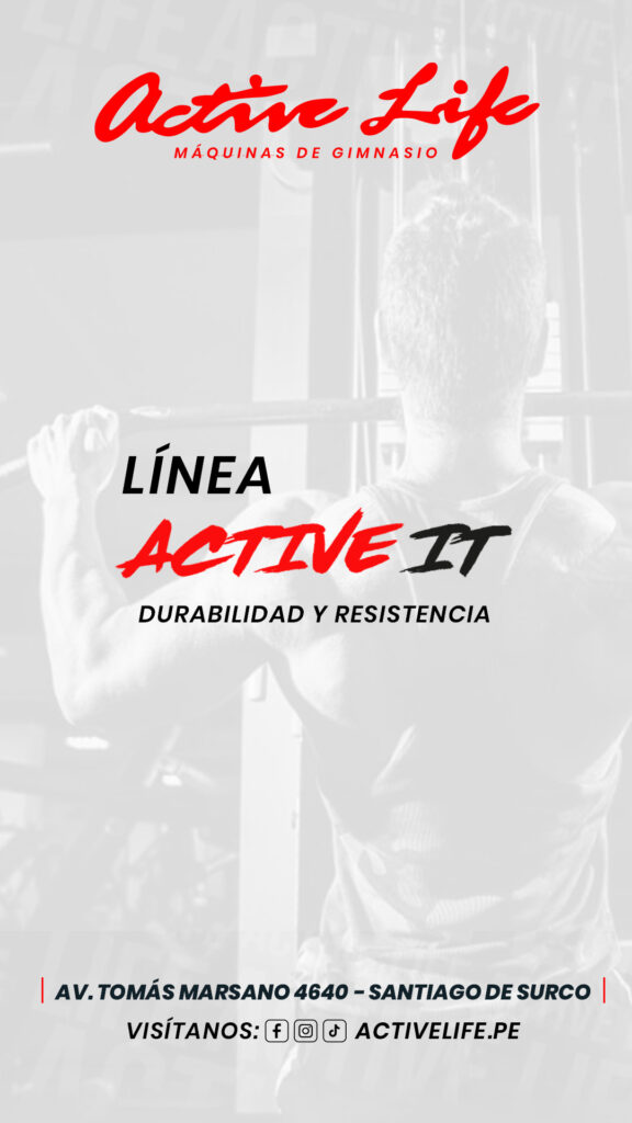 MAQUINAS ACTIVELIFE - ACTIVE IT