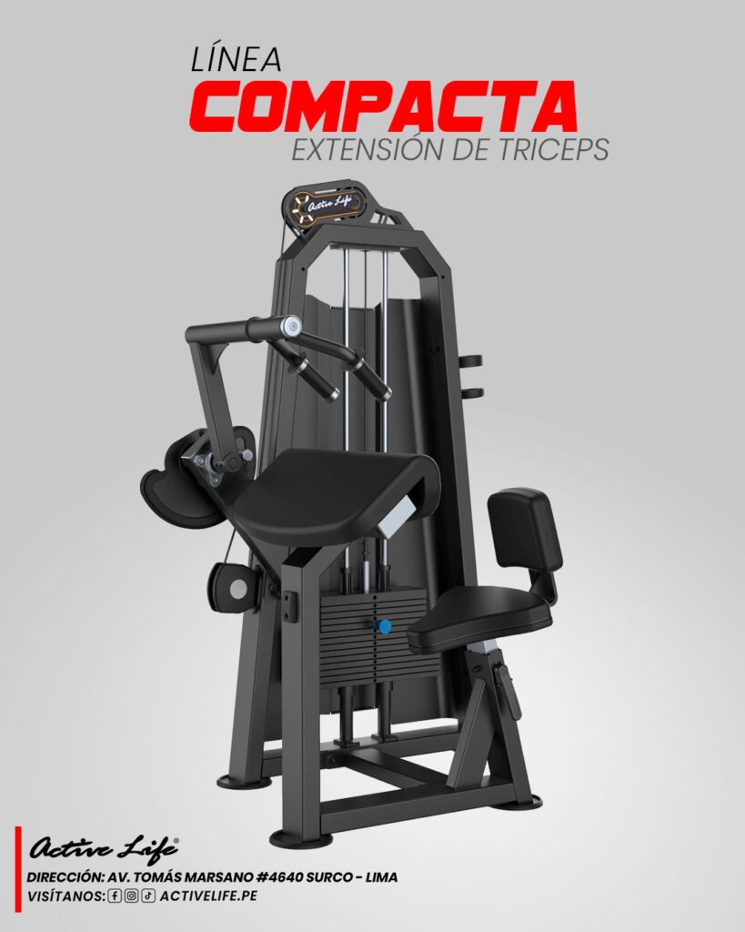 Linea compacta activelife máquinas de gimnasio alto transito