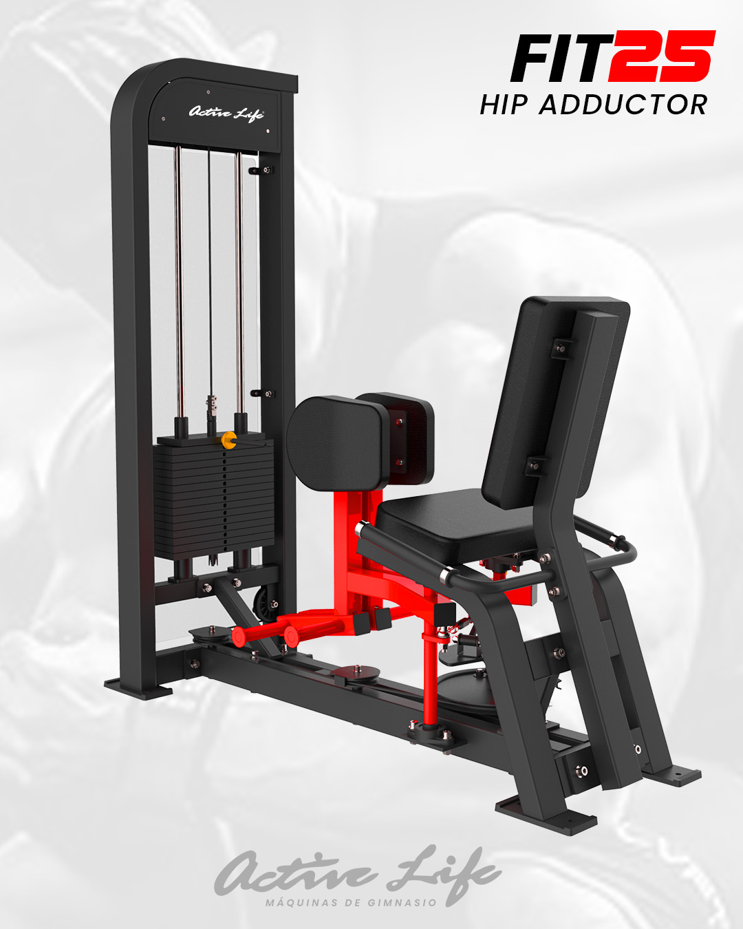 ADUCTOR DE CADERA MAQUINAS DE GIMNASIO ACTIVELIFE