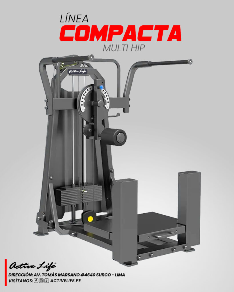 Linea compacta activelife máquinas de gimnasio alto transito