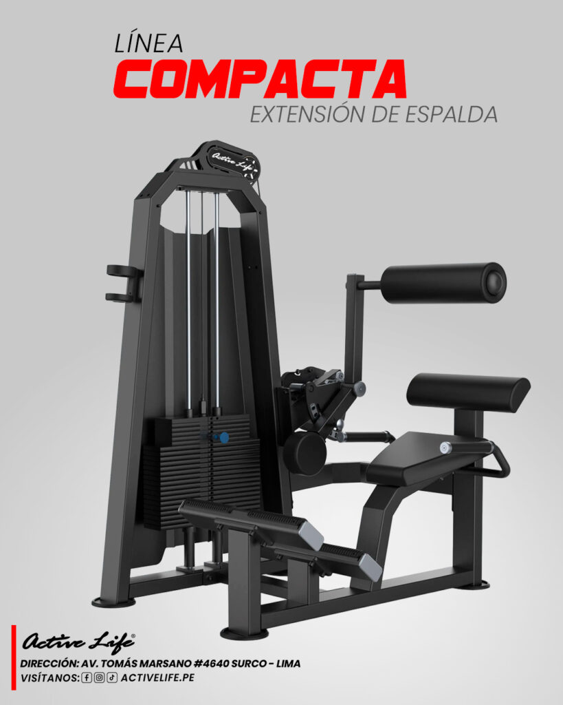 Linea compacta activelife máquinas de gimnasio alto transito