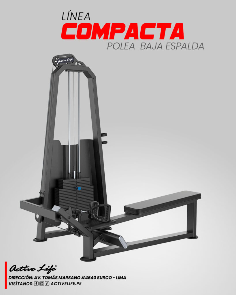 Linea compacta activelife máquinas de gimnasio alto transito