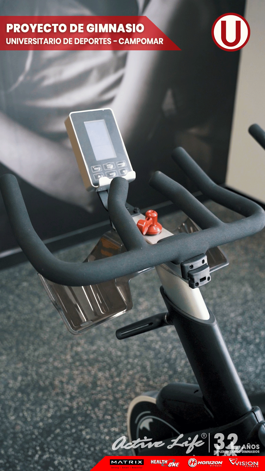 Maquinas de gimnasio para clubes deportivos FPF, IDDE, IDE, FPA, Federacion peruana de futbol, club Universitario de Deportes