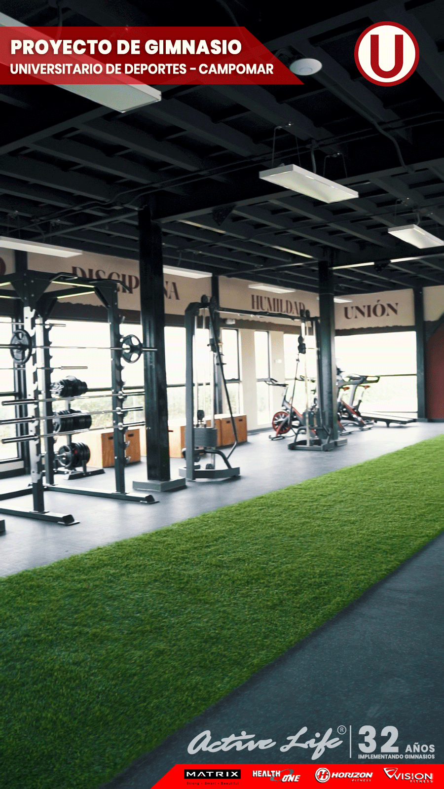 Maquinas de gimnasio para clubes deportivos FPF, IDDE, IDE, FPA, Federacion peruana de futbol, club Universitario de Deportes