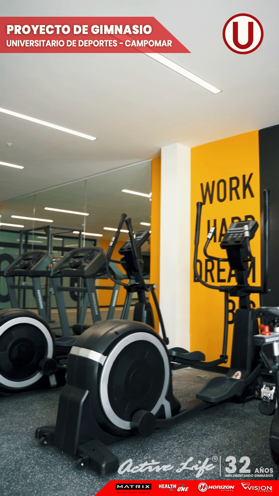 Maquinas de gimnasio para clubes deportivos FPF, IDDE, IDE, FPA, Federacion peruana de futbol, club Universitario de Deportes