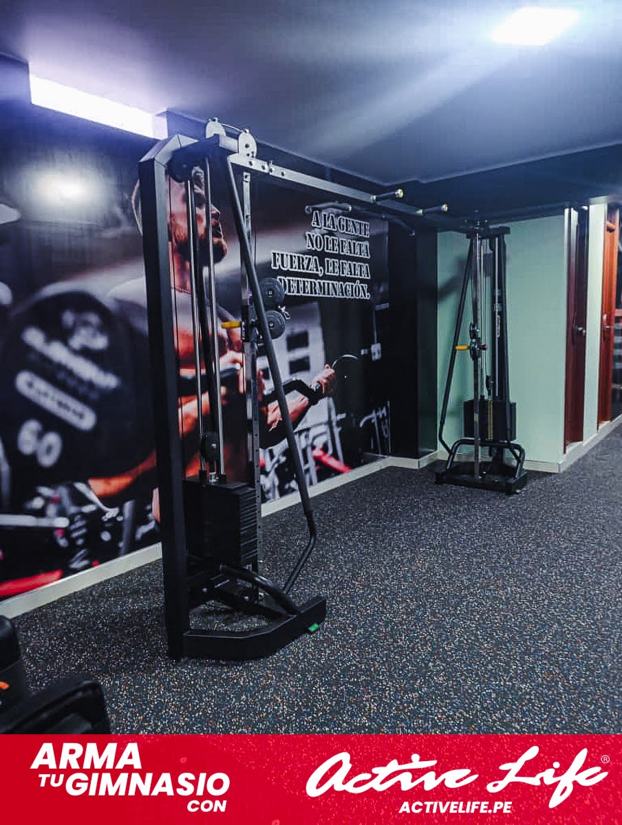 Maquinas de gimnasio Activelife - Gym80, Compacta, Matrix, Stregnght implementacion de gimnasios TODO EL PERÚ.