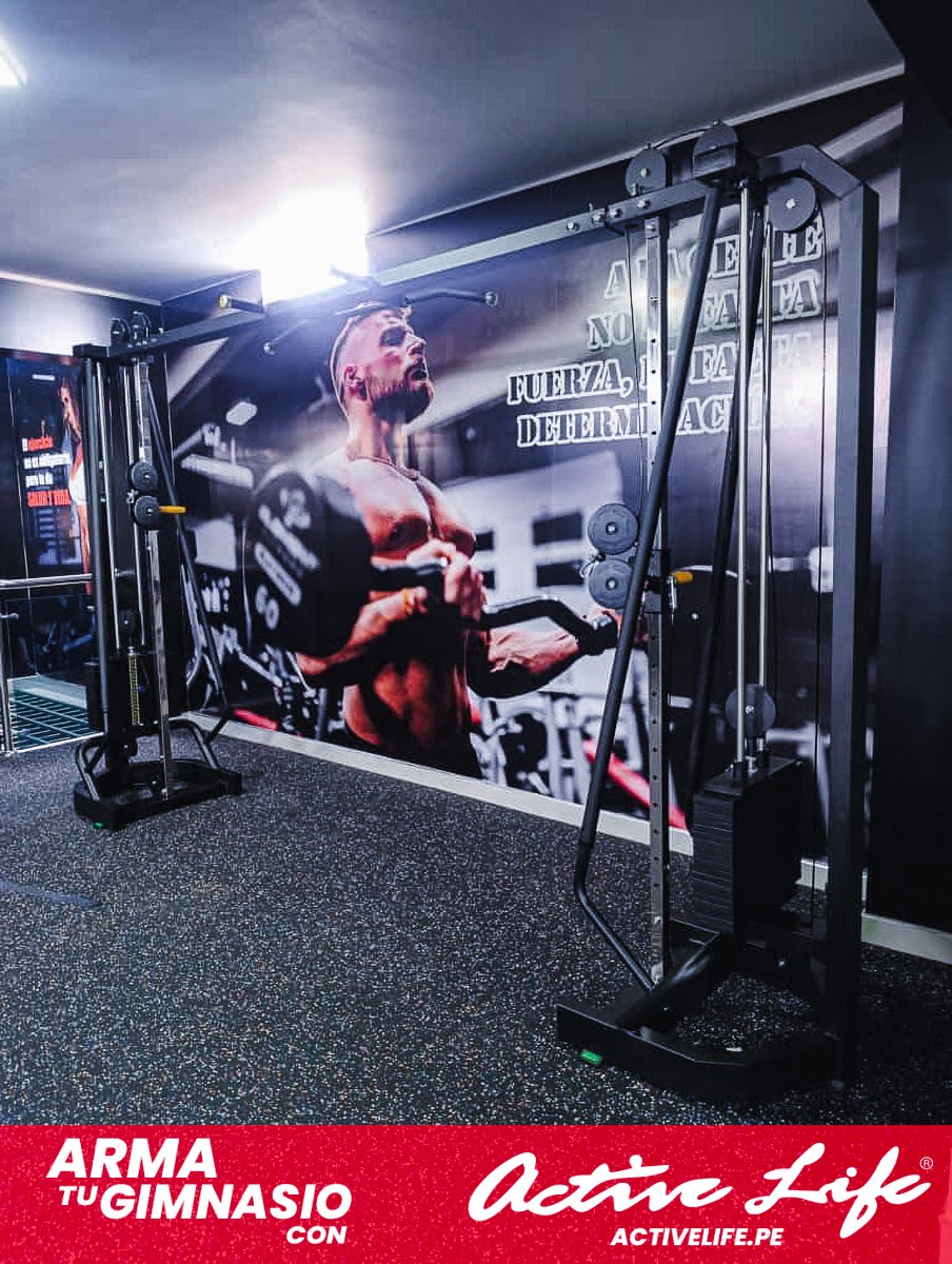Maquinas de gimnasio Activelife - Gym80, Compacta, Matrix, Stregnght implementacion de gimnasios TODO EL PERÚ.