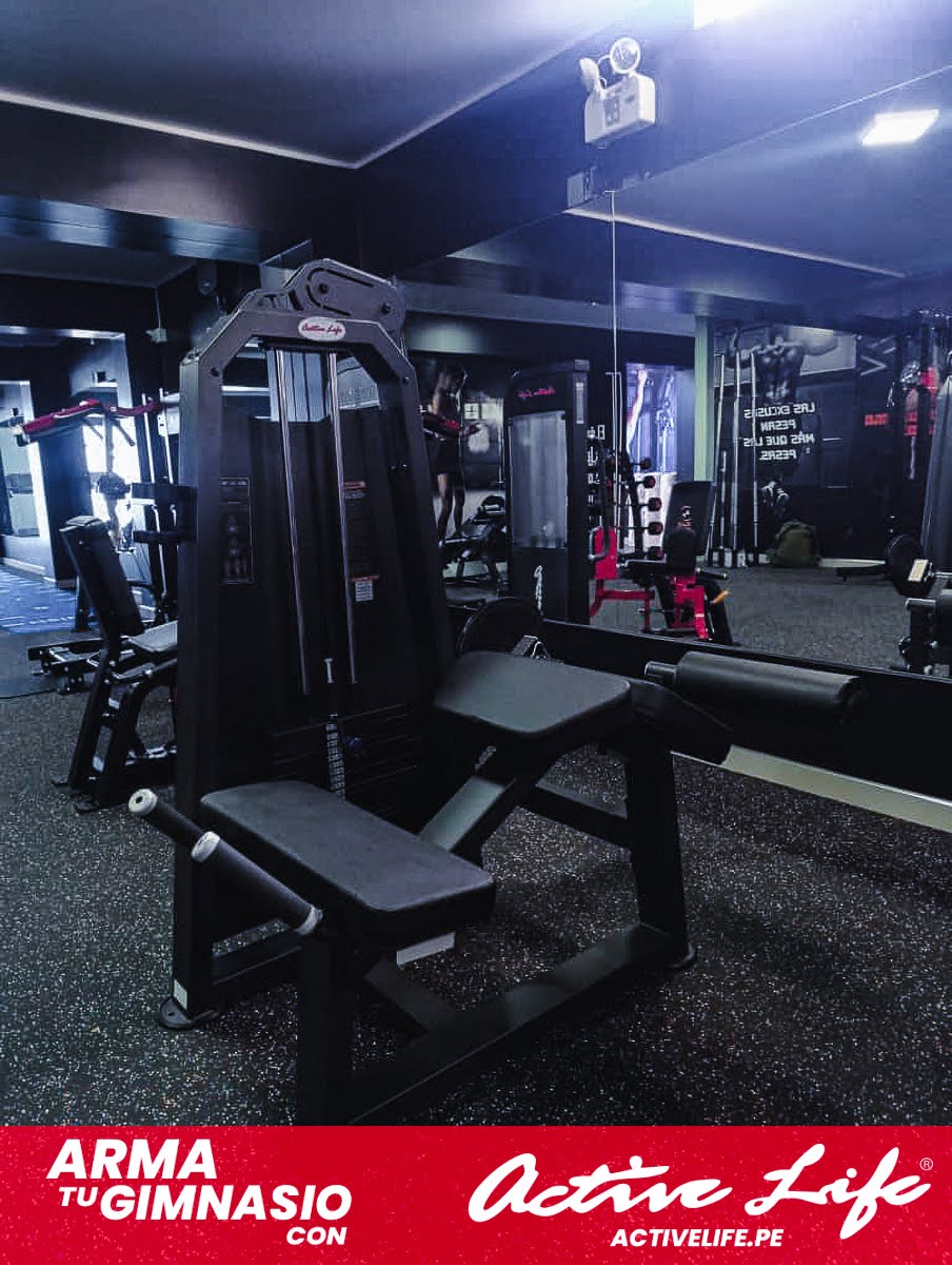 Maquinas de gimnasio Activelife - Gym80, Compacta, Matrix, Stregnght implementacion de gimnasios TODO EL PERÚ.