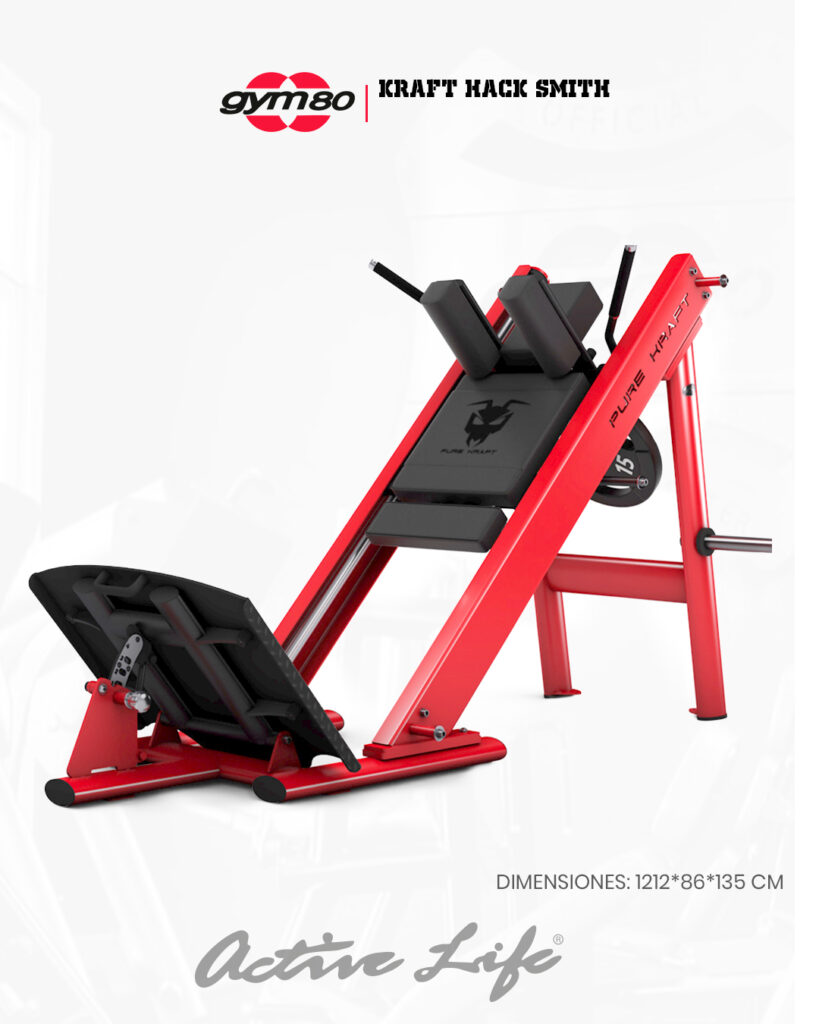 activelife maquinas de gimnasio maquina para piernas gym80