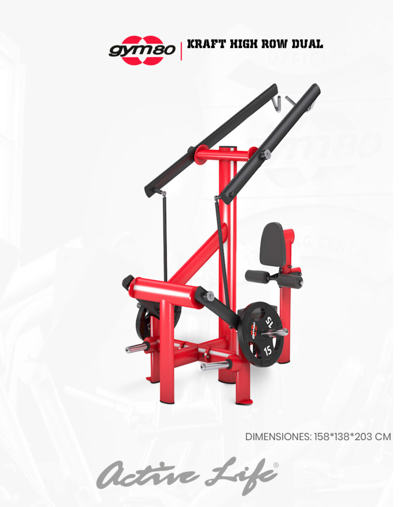 activelife maquinas de gimnasio maquina para espalda gym80