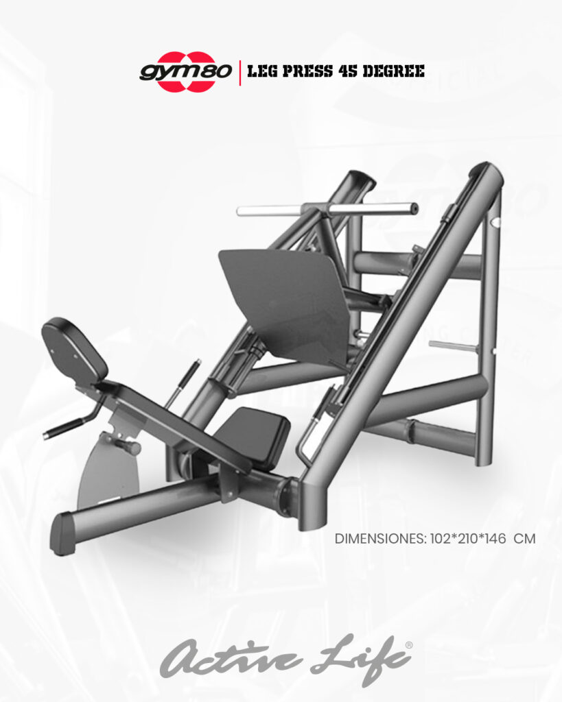 activelife maquinas de gimnasio maquina para piernas cuadriceps gluteos femorales gym80