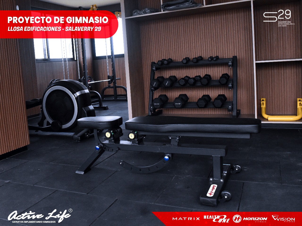 Maquinas de gimnasio Activelife - Gym80, Compacta, Matrix, Stregnght implementacion de gimnasios en condominion, maquina de pecho, piernas, trotadoras, elipticas, mini gimnasios