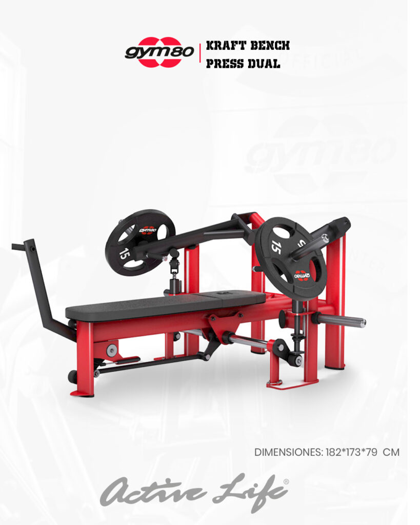 activelife maquinas de gimnasio maquina para pecho gym80