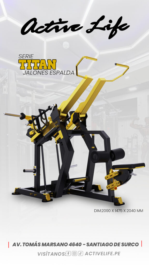 Jalones espalda linea Titan Activelife