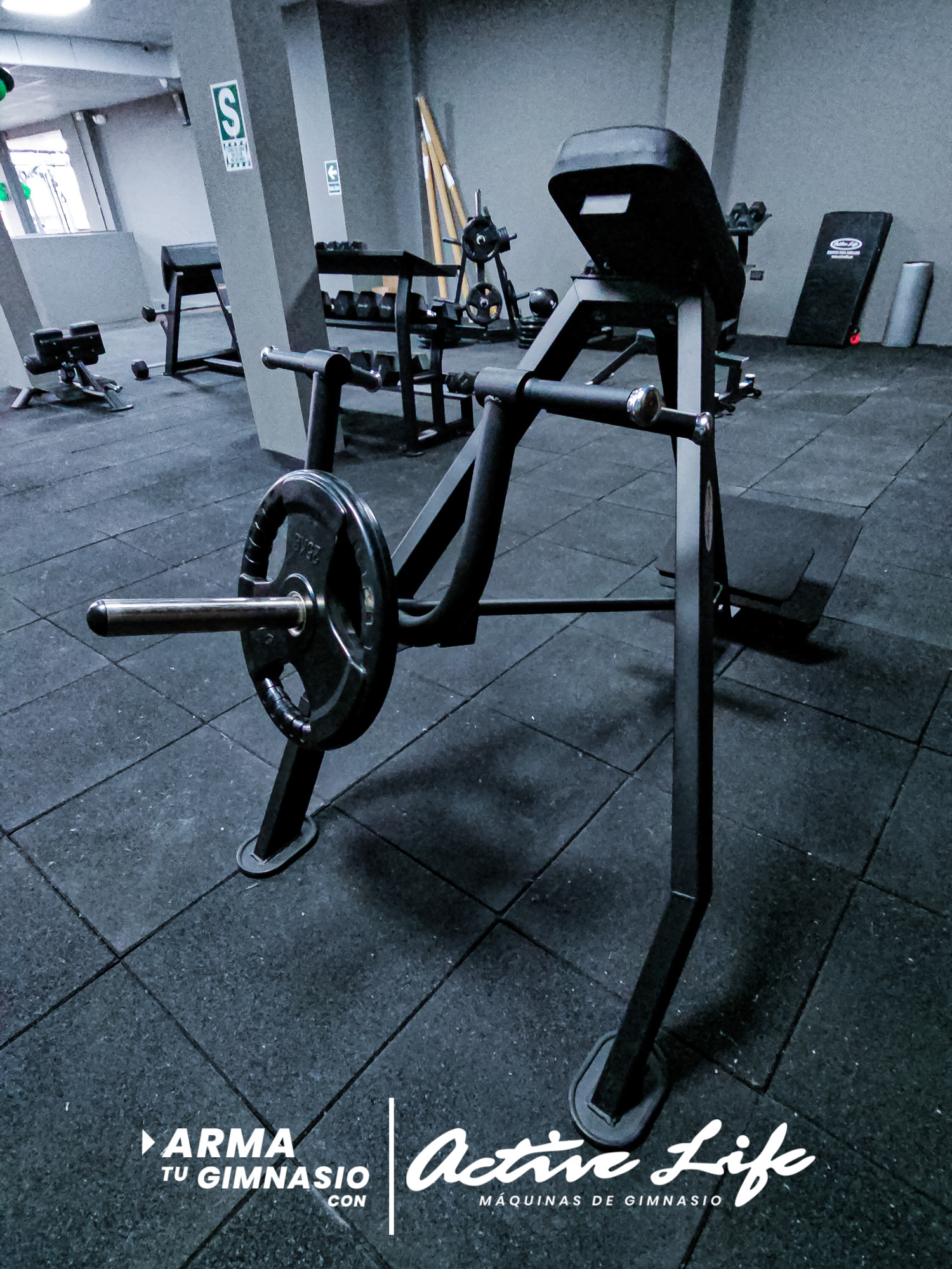 Maquinas de gimnasio activelife. Piso de caucho, maquinas para musculacion, cardio, peso libre, entrega inmediata,
