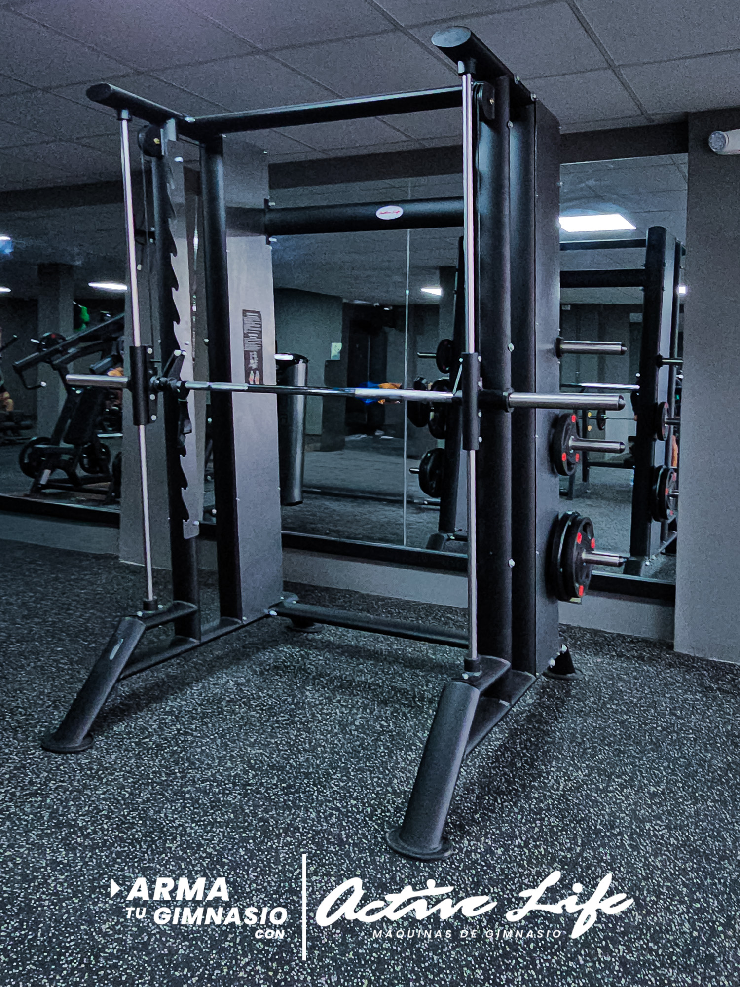 Maquinas de gimnasio activelife. Piso de caucho, maquinas para musculacion, cardio, peso libre, entrega inmediata,
