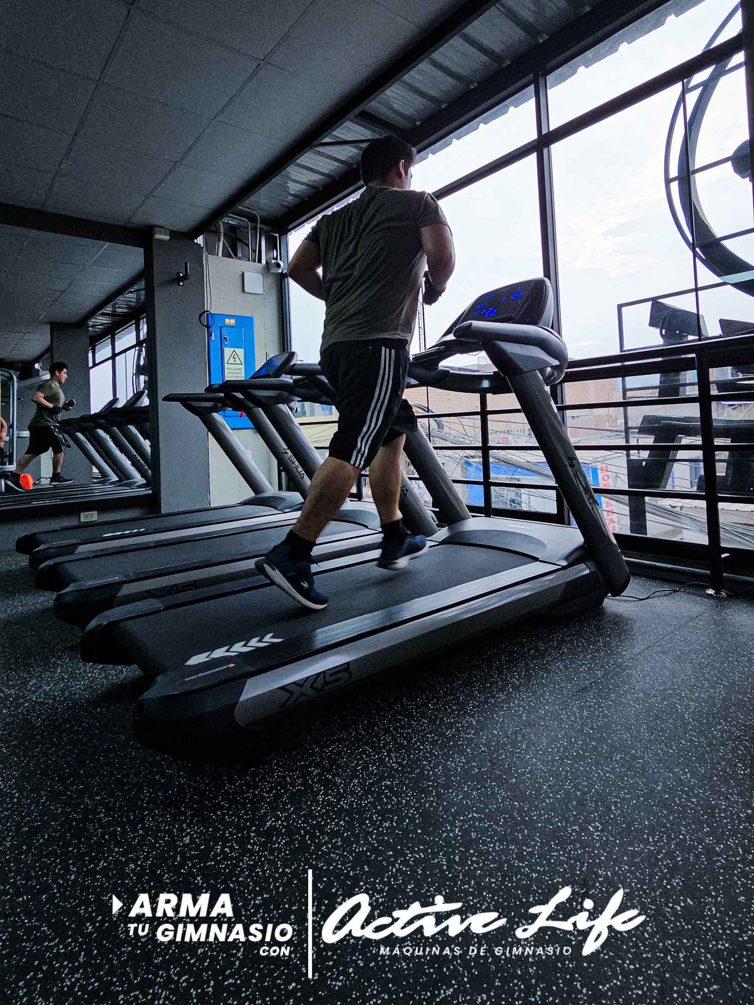Maquinas de gimnasio activelife. Piso de caucho, maquinas para musculacion, cardio, peso libre, entrega inmediata,