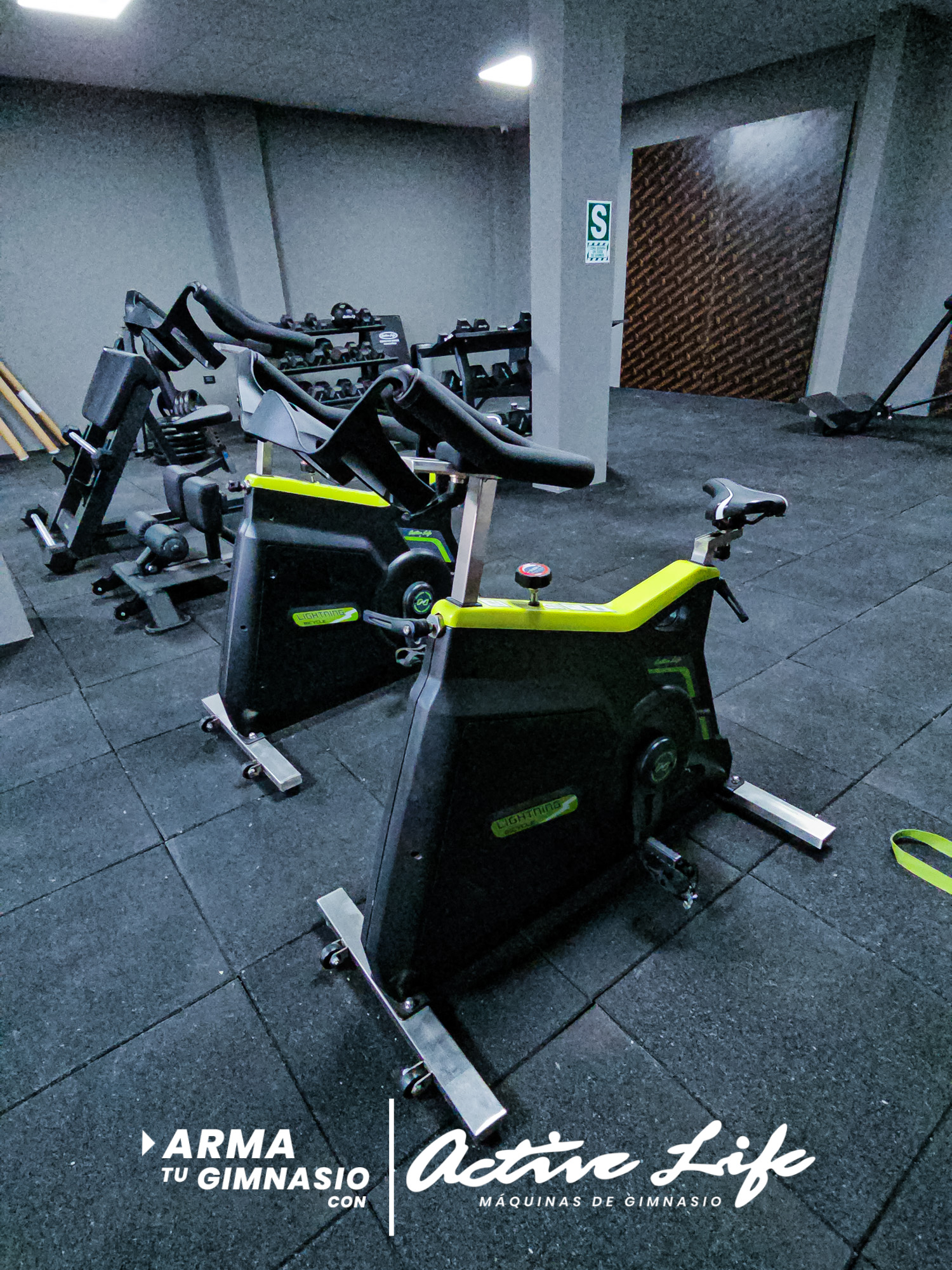 Maquinas de gimnasio activelife. Piso de caucho, maquinas para musculacion, cardio, peso libre, entrega inmediata,